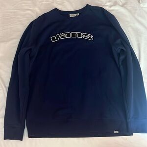 Navy Vans Crewneck